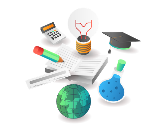 Education idea  Illustration