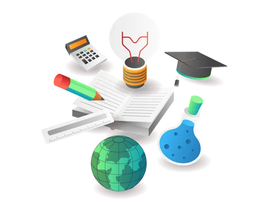 Education idea  Illustration