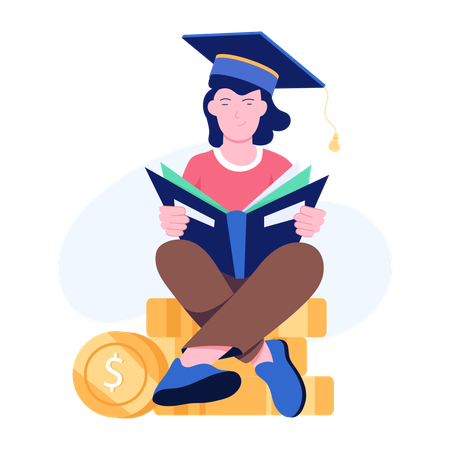 Education Insurance  Illustration