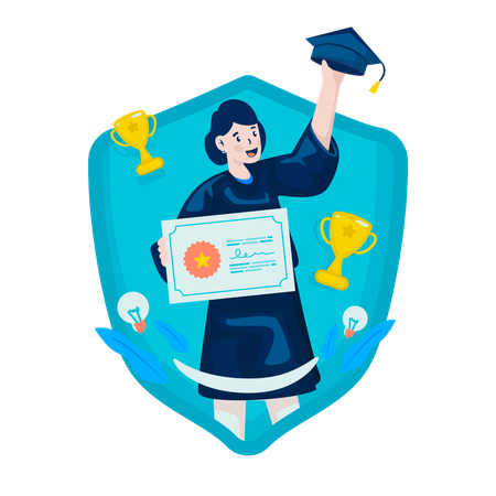 Education insurance  Illustration