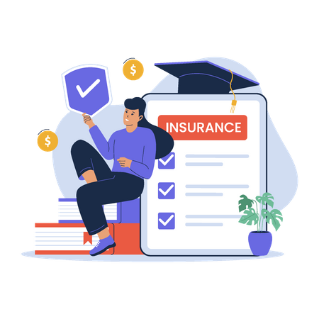 Education Insurance policy  Illustration