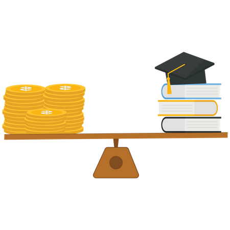 Education investment  Illustration