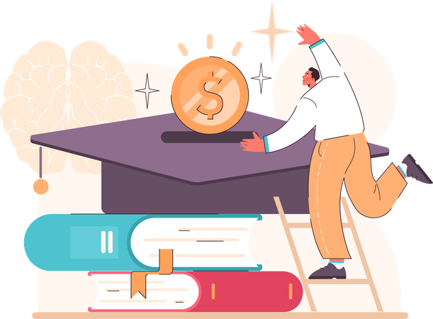 Education loan  Illustration