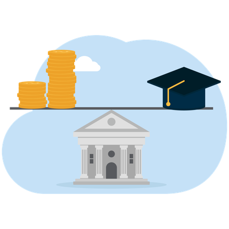 Education loan  Illustration