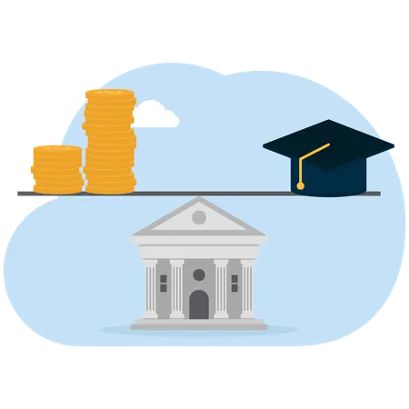 Education loan  Illustration