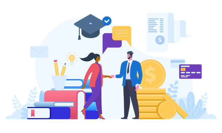 Education loan  Illustration