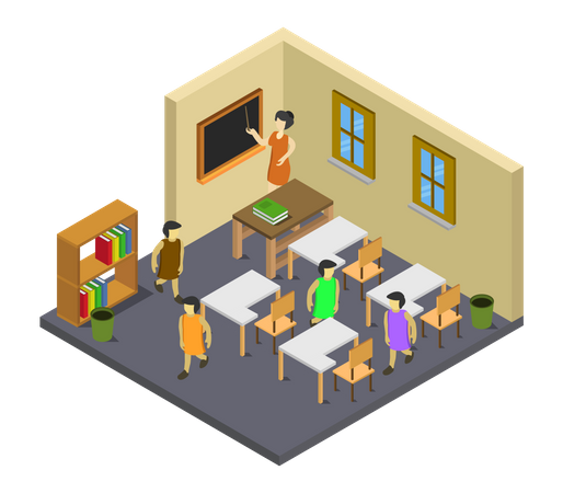 Education place  Illustration