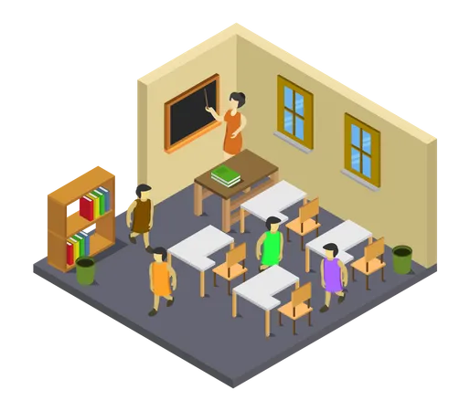 Education place  Illustration