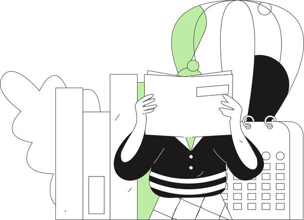 Education schedule  Illustration