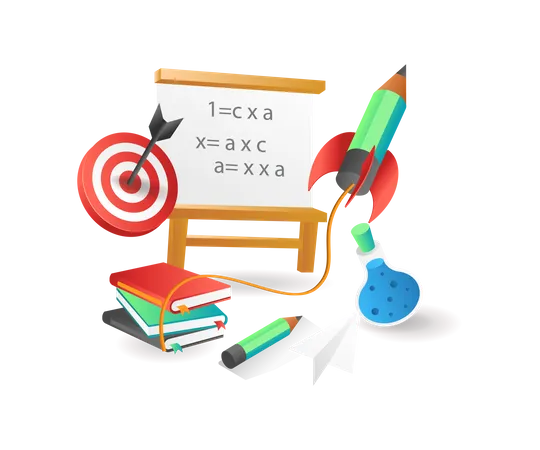 Education target  Illustration