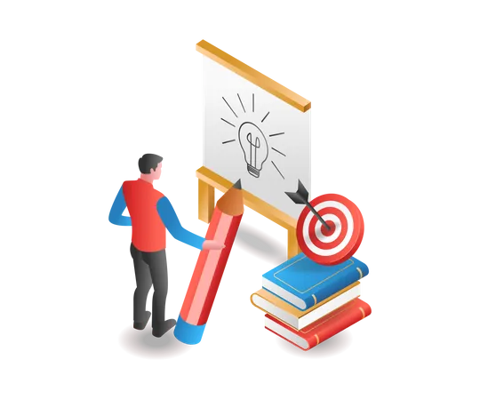 Education Target  Illustration