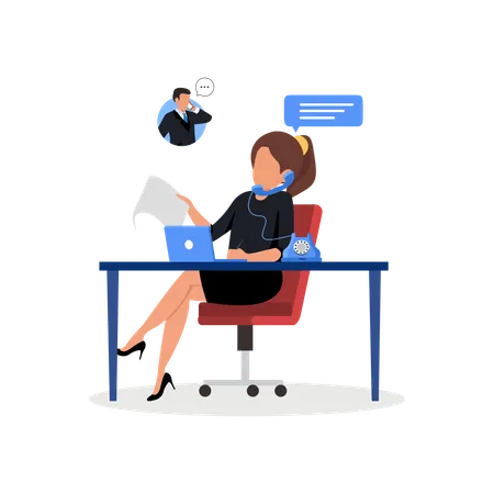 Communication Flat Illustration In This Design You Can See How Technology Connect To Each Other Each File Comes With A Project In Which You Can Easily Change Colors And More Illustration