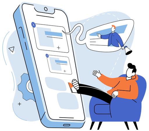 Effective communication key to building strong relationships with app consumers  Illustration