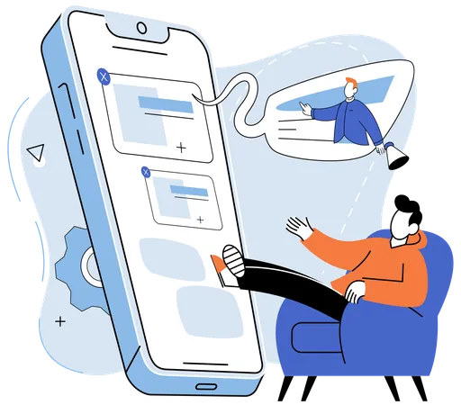 Effective communication key to building strong relationships with app consumers  Illustration