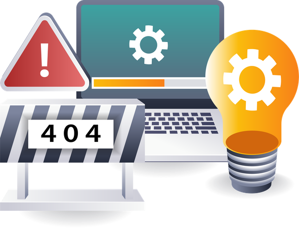 Effective Management of 404 Error Codes  Illustration