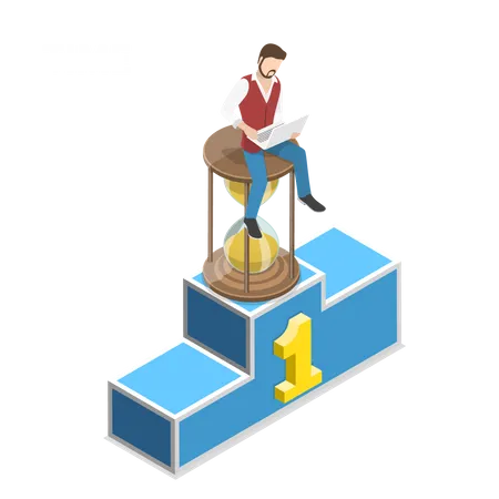 Effective time management Illustration