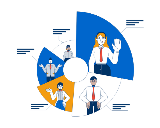 Effective workload distribution  Illustration