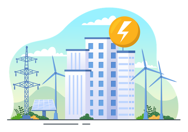 Efficacité énergétique en ville  Illustration