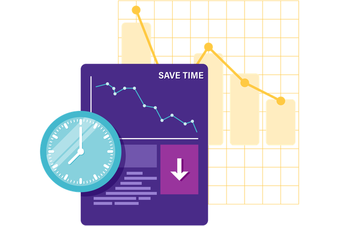 Efficiency Management  Illustration