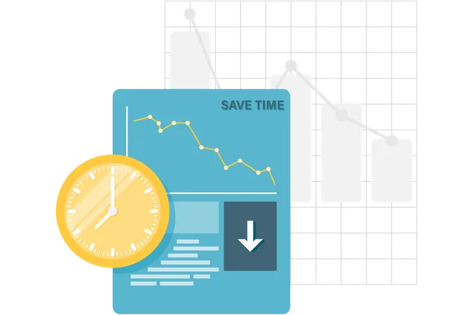 Efficiency Management  Illustration