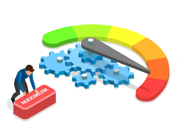 Efficient Performance Management Illustration