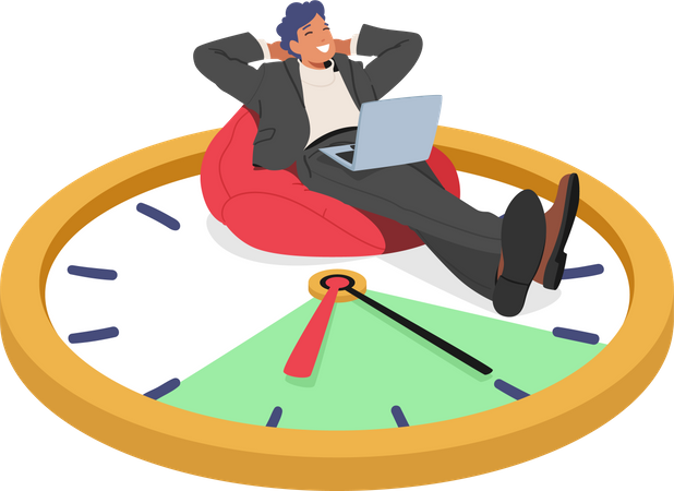 Efficient Time Management  Illustration