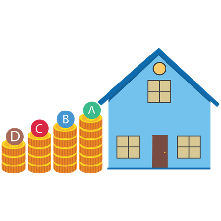 Eficiência energética na construção de casas  Illustration