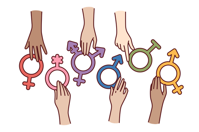 Égalité des sexes  Illustration