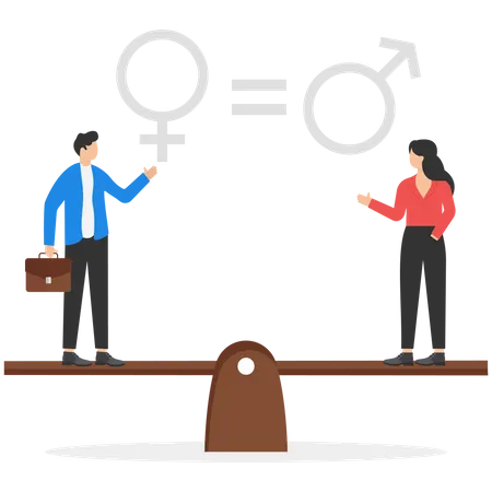 Égalité des sexes  Illustration