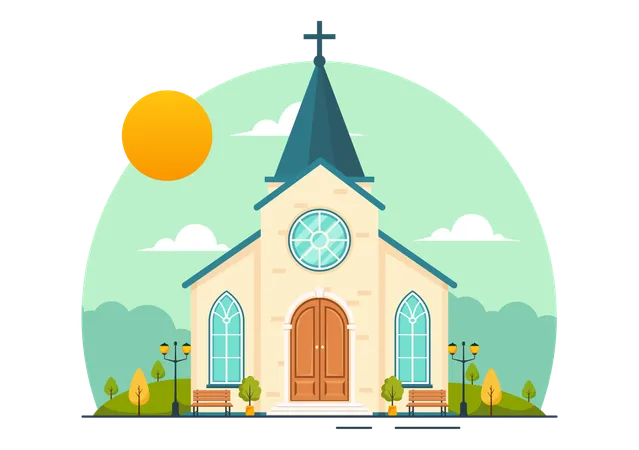 Église catholique  Illustration