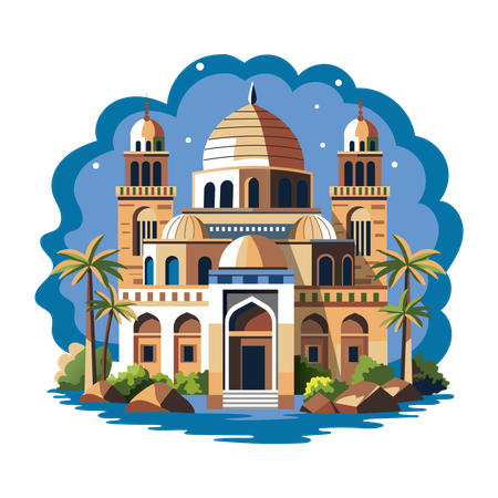 Mosquée d'Egypte  Illustration