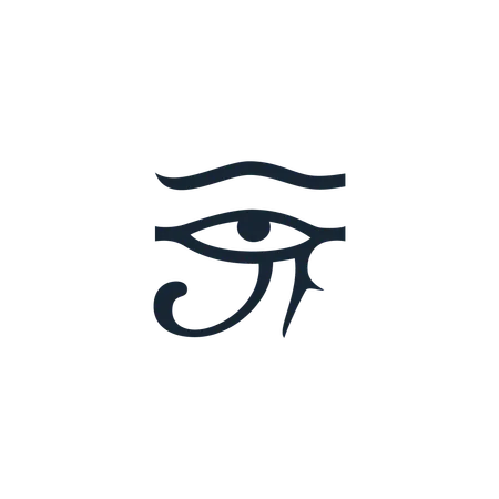 Egyptian Eye of Horus  Illustration