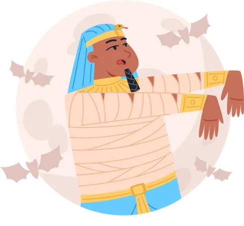 Egyptian pharaoh  Illustration