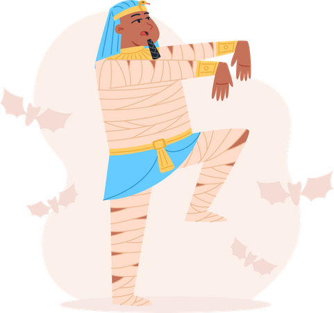 Egyptian pharaoh  Illustration