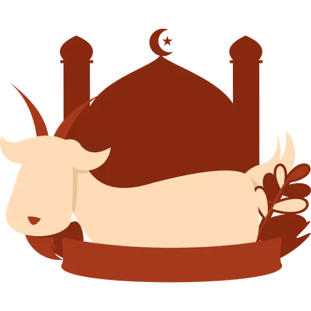 Eid Adha Salutation  Illustration