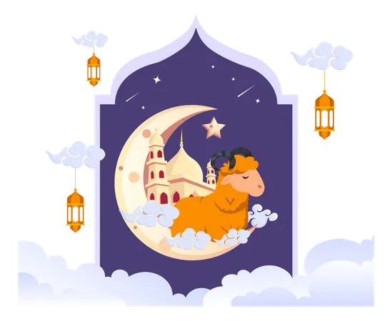 Eid Al Adha  Illustration