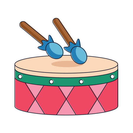 Eid Drum  Illustration