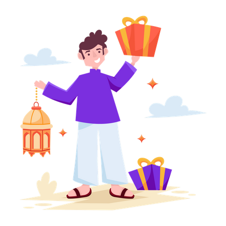 Eid Gifts  Illustration