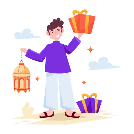 Eid Gifts  Illustration