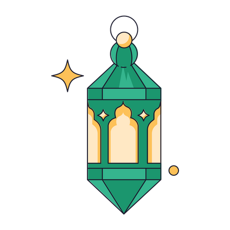 Eid Lantern  Illustration