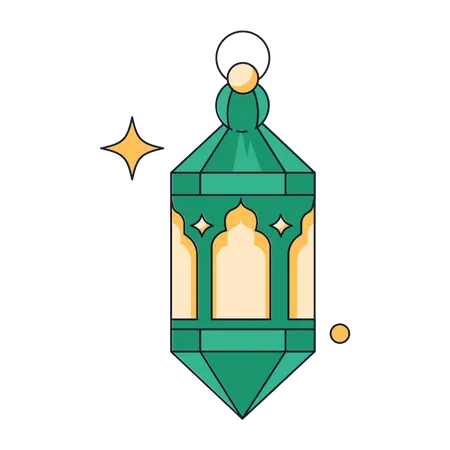 Eid Lantern  Illustration