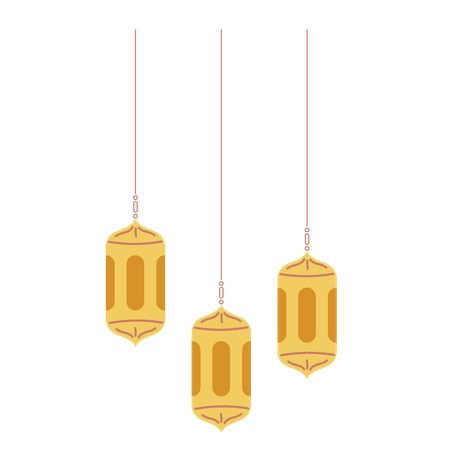Eid lantern  Illustration