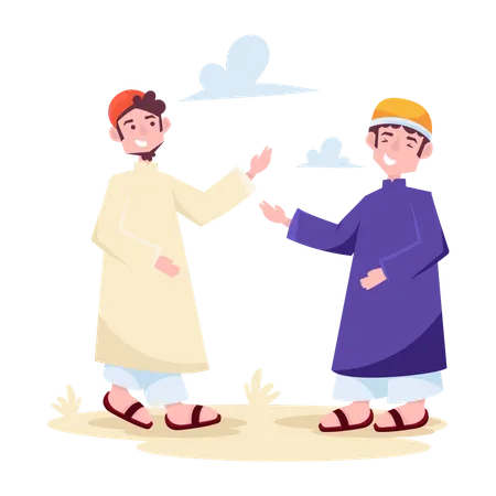 Eid Mubarak  Illustration