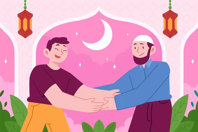 Eid Mubarak  Illustration