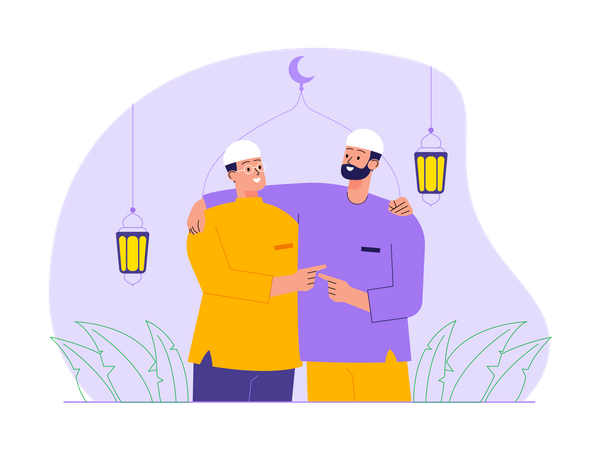 Eid ul Fitr  Illustration