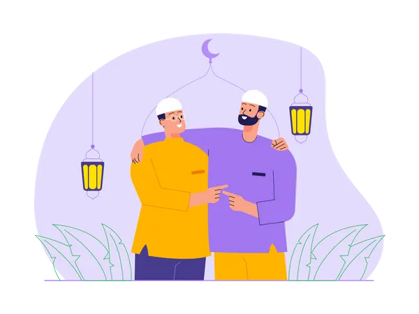 Eid ul Fitr  Illustration