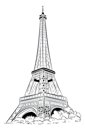 Eiffel Tower Illustration