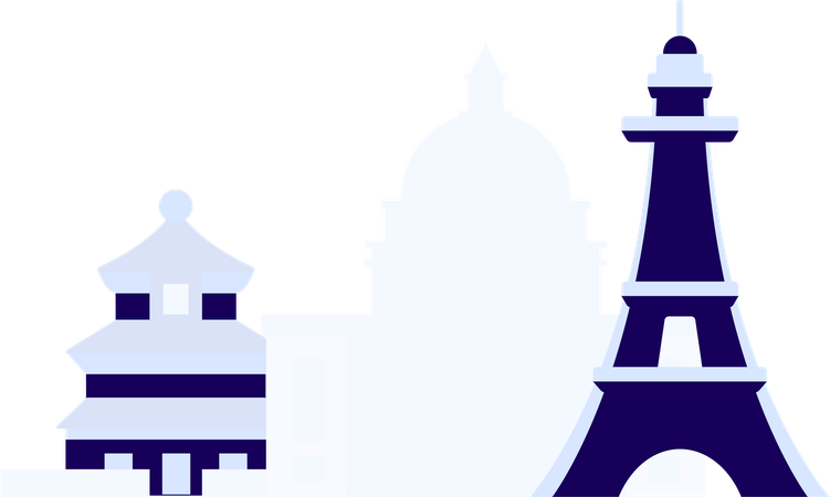 Eiffelturm  Illustration