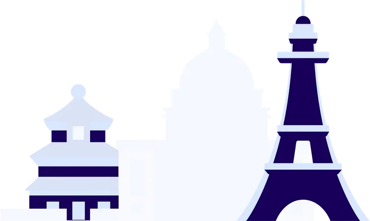 Eiffelturm  Illustration