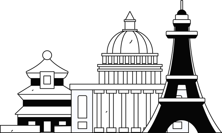 Eiffelturm  Illustration